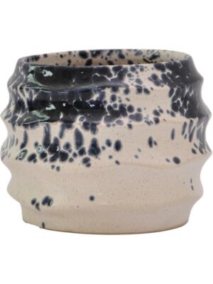 Кашпо Void orchidpot aubergine D16 H14 см