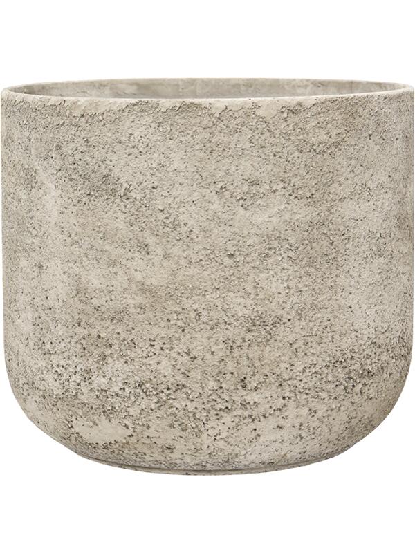 Кашпо Mont blanc planter light grey D45 H38 см