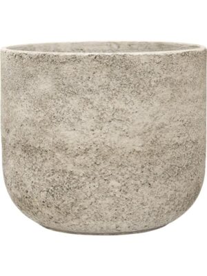 Кашпо Mont blanc pot light grey D37 H31 см
