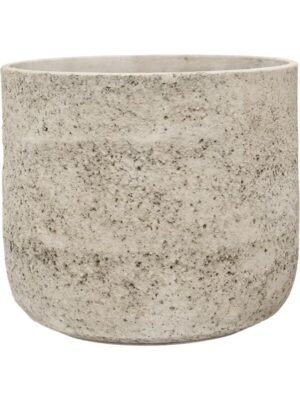 Кашпо Mont blanc pot light grey D31 H27 см