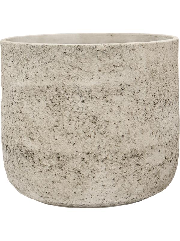 Кашпо Mont blanc pot light grey D31 H27 см