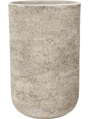 Кашпо Mont blanc pot tall light grey D32 H50 см