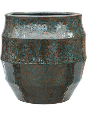 Кашпо Samba reactive icy blue D36 H34 см