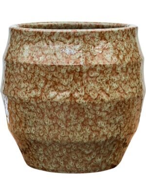 Кашпо Samba reactive sage green D30 H28 см