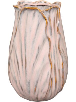Ваза Flora pot tall powder pink D20 H30 см