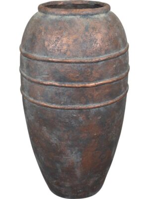 Ваза Kris pot tall copper grey D27 H47 см
