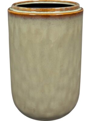Ваза Mabel pot tall sage D18 H27 см