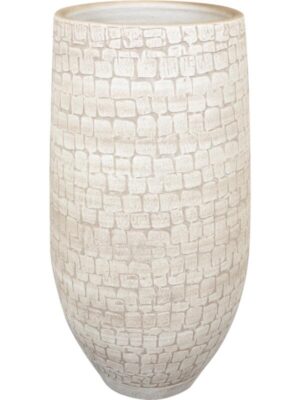 Ваза Renzo pot tall sand D31 H68 см