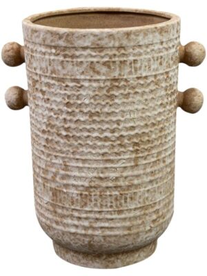 Ваза Sophia pot tall sand D14 H21 см