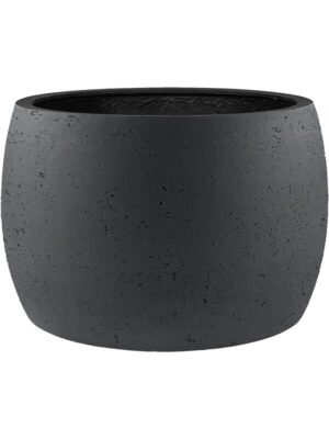 Кашпо Grigio modern bowl anthracite D110 H67 см
