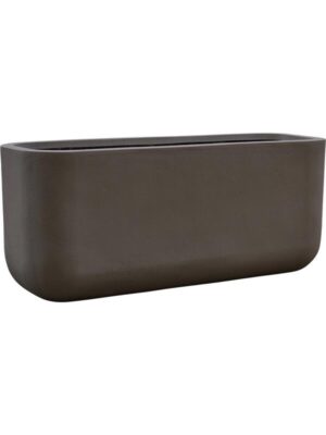 Кашпо Baq seren baffle deep mocha L120 W40 H50 см