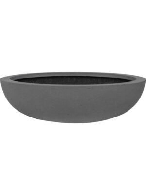 Кашпо Fiberstone monique l grey D43 H12 см