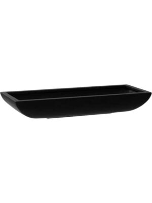 Кашпо Fiberstone pandora m black L64 W24 H9 см