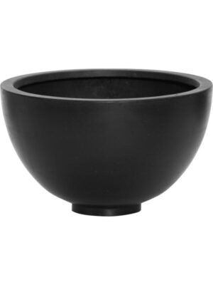 Кашпо Fiberstone peter m black D30 H18 см