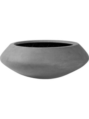 Кашпо Fiberstone tara m grey D60 H22 см