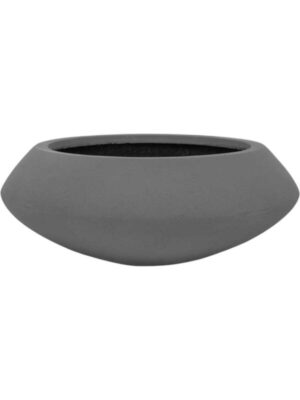 Кашпо Fiberstone tara s grey D40 H15 см