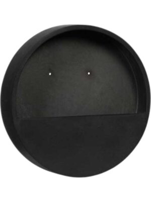 Кашпо настенное Natural wally hanging xs black D30 см