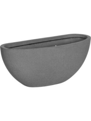 Кашпо настенное Natural wally mini dorant l grey L43 W17 H16 см
