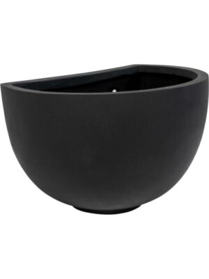 Кашпо настенное Natural wally peter m black L22 W28 H18 см