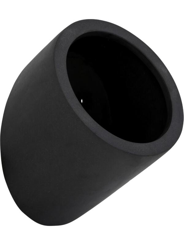 Кашпо настенное Natural wally puk m black D20 H20 см