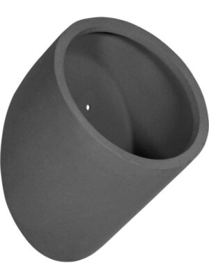 Кашпо настенное Natural wally puk m grey D20 H20 см