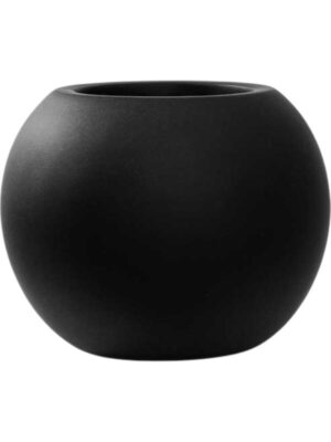 Кашпо Natural beth xs black D25 H20 см