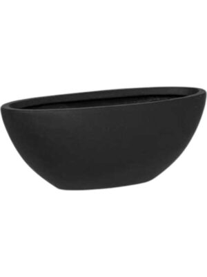 Кашпо Natural dorant s black L43 W18 H18 см