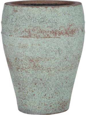 Кашпо Mediterranean ares s, rustic green D27 H32 см