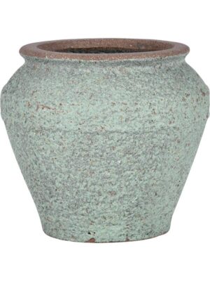 Кашпо Mediterranean eros l, rustic green D54 H46 см