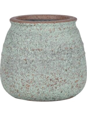 Кашпо Mediterranean hestia l, rustic green D52 H46 см
