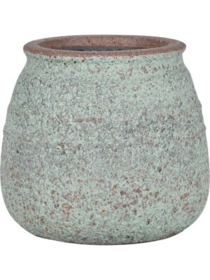 Кашпо Mediterranean hestia s, rustic green D32 H28 см