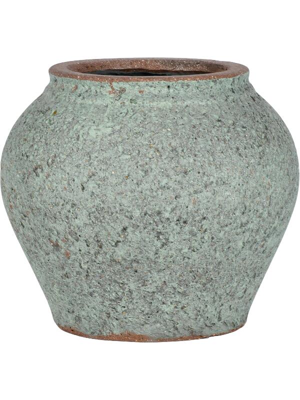 Кашпо Mediterranean zeus s, rustic green D37 H32 см