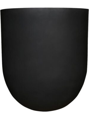Кашпо Refined jumbo lex l volcano black D114 H125 см