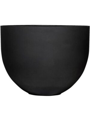 Кашпо Refined jumbo mila s volcano black D78 H60 см