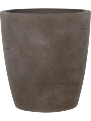 Кашпо Rough gerben m, mocha washed D15 H16 см