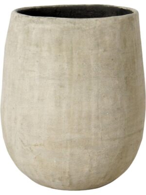 Кашпо Sabi aro l wabi beige D37 H44 см