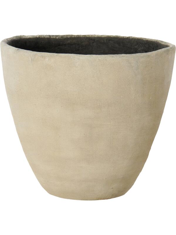 Кашпо Sabi mori m wabi beige D39 H34 см