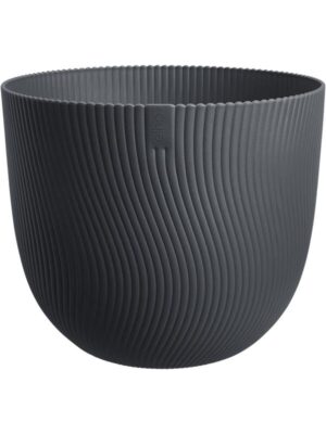 Кашпо Sereh round anthracite D39 H33 см