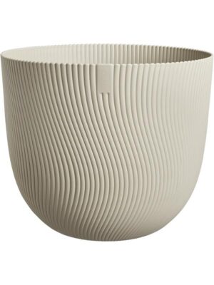 Кашпо Sereh round high mushroom beige D39 H53 см