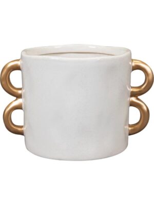 Кашпо Bianca pot ivory D11 H9 см
