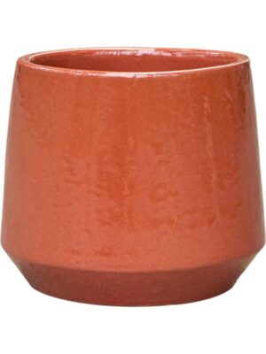 Кашпо Common pot shiny brick red D15 H13 см