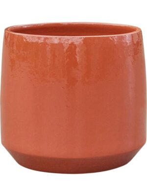 Кашпо Common pot shiny brick red D32 H30 см
