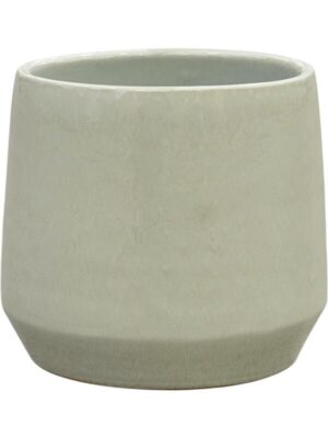 Кашпо Common pot shiny olive D19 H17 см