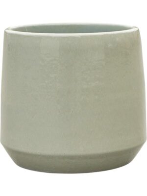 Кашпо Common pot shiny olive D24 H21 см