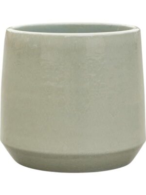 Кашпо Common pot shiny olive D28 H24 см