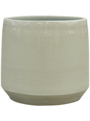 Кашпо Common pot shiny olive D32 H30 см