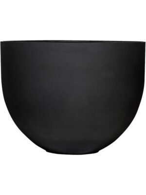 Кашпо Refined jumbo mila m volcano black D100 H76 см