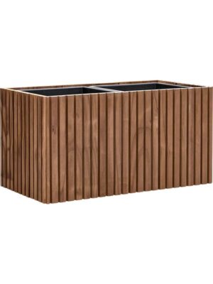 Кашпо Baq radia rectangle natural (с техническим горшком) L73 W38 H38 см