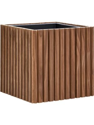 Кашпо Baq radia square natural (с техническим горшком) L38 W38 H38 см