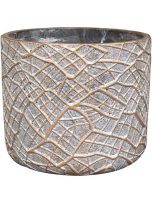 Кашпо Denzel pot shiny concrete D20 H17 см